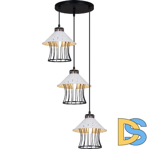 Подвесной светильник Reluce 02512-0.9-03 BK+WH