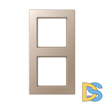 Рамка двухместная Jung AC582CH