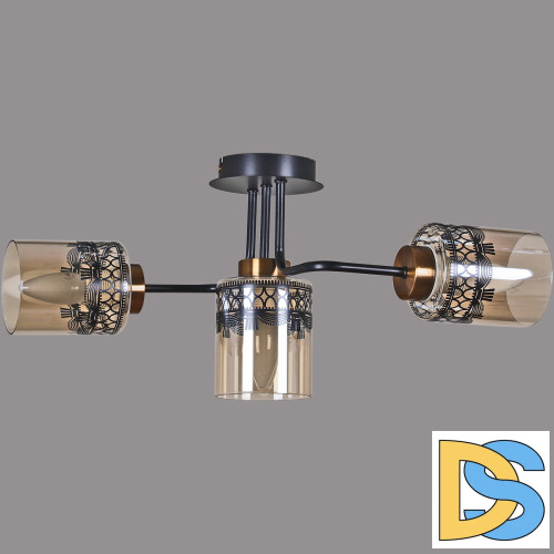 Потолочная люстра Reluce 61714-0.3-2+1