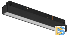 Трековый магнитный светильник iLedex Vision 4822-001-L300-12W-110DG-3000K-BK