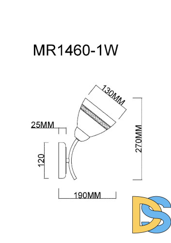 Бра MyFar Emily MR1460-1W