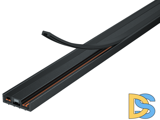 Заглушка каналов питания iLedex Vision STRAP 4825 BK