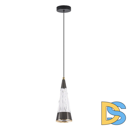 Подвесной светильник LED4U L7121-1 СR-BK