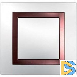 Декоративная вставка, Терракотовый, серия Unica, Schneider Electric