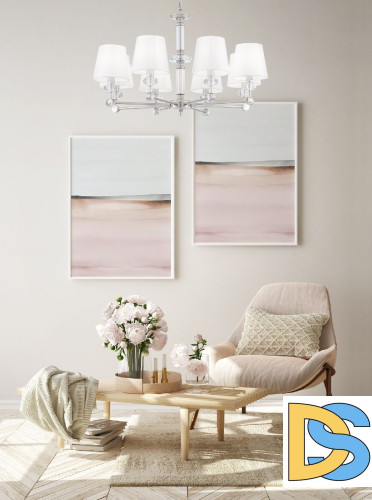 Подвесная люстра Maytoni Riverside MOD018PL-08CH