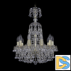 Подвесная люстра Bohemia Ivele Crystal 1409/10/141/XL-59 G