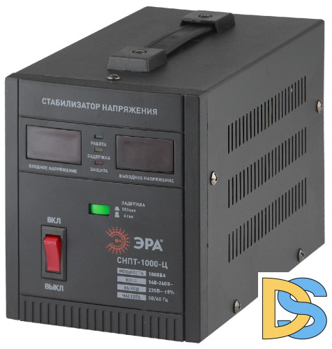 Стабилизатор напряжения переносной Эра СНПТ-1000-Ц Б0020158