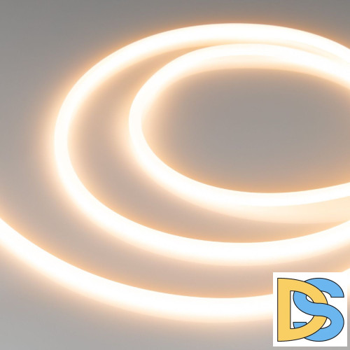 Светодиодная герметичная лента Arlight LUNA-X960-D8mm 24V Warm2700 (8 W/m, IP65, 360deg, 5m) 053355