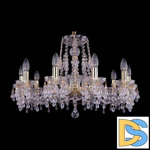 Подвесная люстра Bohemia Ivele Crystal 1410/10/240 G V0300