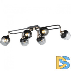 Потолочная люстра IMEX MD.19311-6-S-BK+FGD