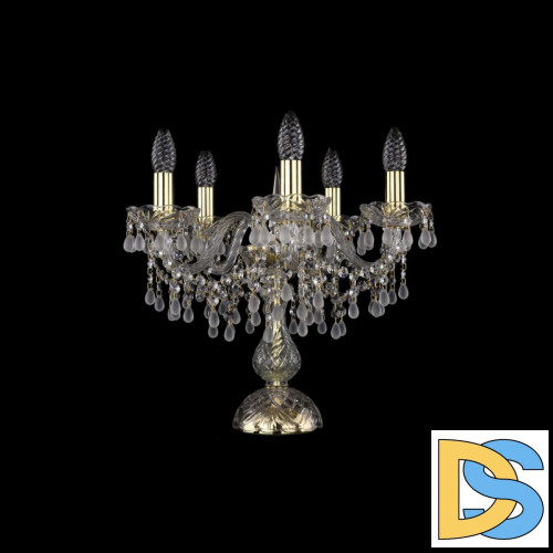 Настольная лампа Bohemia Ivele Crystal 1410L/5/141-39 G V0300