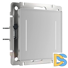 Сенсорный выключатель двухклавишный с подсветкой Werkel 4690389198038 W4522006 a063600