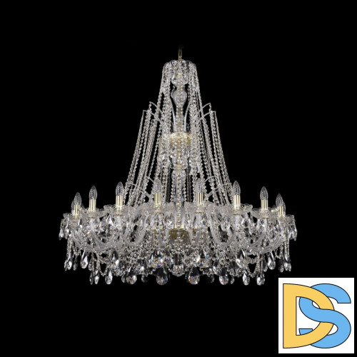 Подвесная люстра Bohemia Ivele Crystal 1411/20/400/XL-120 G