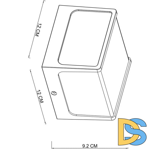 Уличный настенный светильник Arte Lamp Lancia A6418AL-1BK