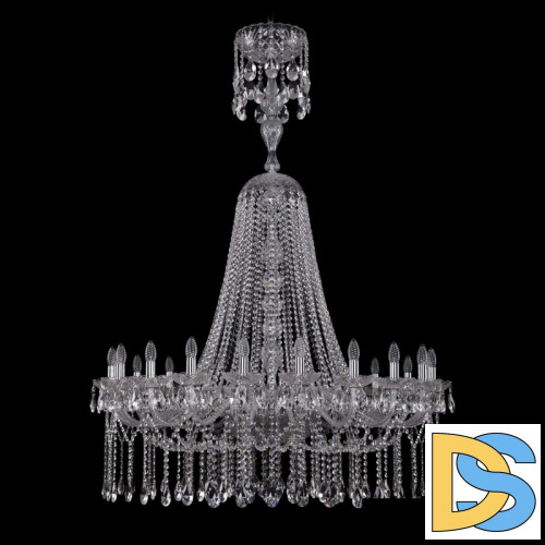 Подвесная люстра Bohemia Ivele Crystal 1413/20/400/XL-160 Ni