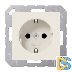 Розетка 2K+З со шторками Jung A1520KI