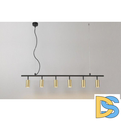 Подвесная люстра Crystal Lux CLT 015C6 L1200 BL-GO