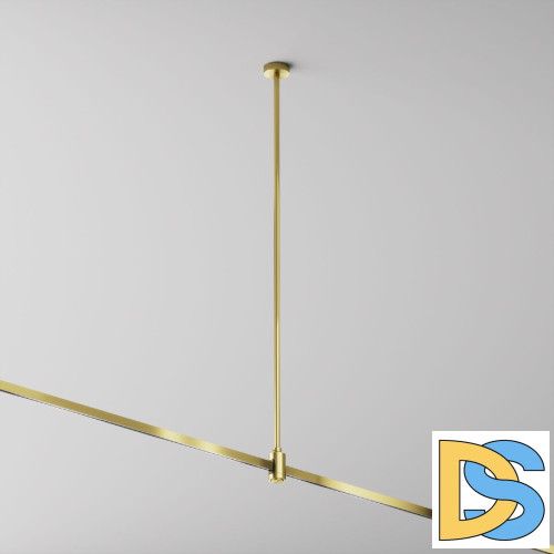 Крепление потолочное с вводом питания Maytoni Flarity TRA159C-B1-BS