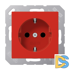 Розетка Schuko с защитой от детей Jung A1520BFKIRT