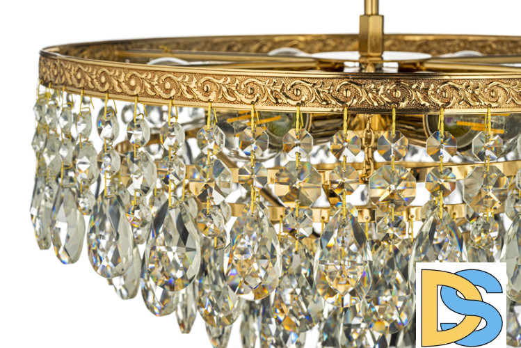 Люстра на штанге Arti Lampadari Castellana E 1.3.38.601 G