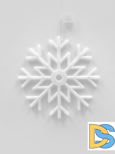 Подвесной светодиодный светильник «Снежинка » (UL-00001403) Uniel ULD-H4040-048/DTA MULTI IP20 SNOWFLAKE