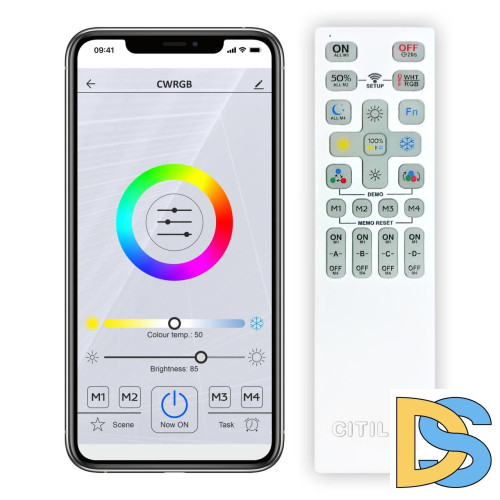 Потолочная люстра Citilux Ромби Смарт CL236A160E