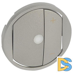 Лицевая панель Legrand Celiane диммера IOBL титановая 068375