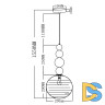 Подвесной светильник Moderli Arti V10914-P