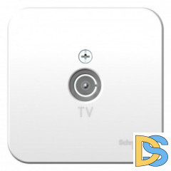 Розетка TV, изолир пластина Schneider Blanca Белый