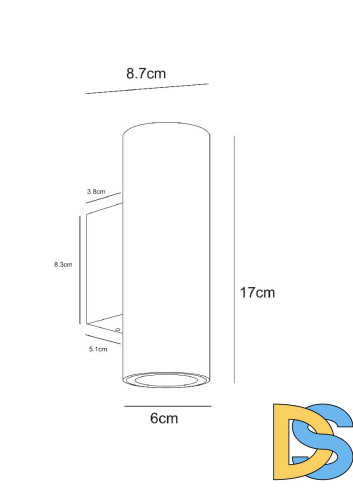 Уличный настенный светильник Arte Lamp Torcular A1807AL-2BK