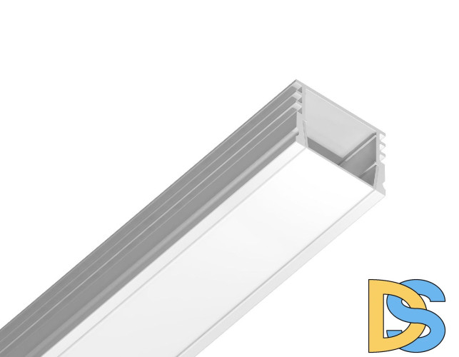 Алюминиевый накладной профиль Ambrella Light Alum Profile GP1750WH