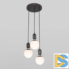 Подвесной светильник Eurosvet Bubble 50151/3 черный жемчуг
