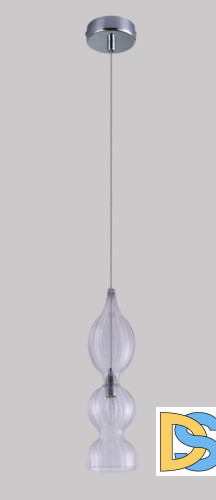 Подвесной светильник Crystal Lux Iris SP1 B Transparent