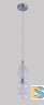 Подвесной светильник Crystal Lux Iris SP1 B Transparent