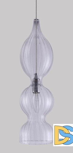 Подвесной светильник Crystal Lux Iris SP1 B Transparent
