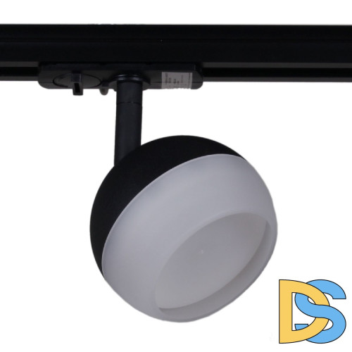 Трековый однофазный светильник Reluce 53008-9.3-001CT GX53 BK