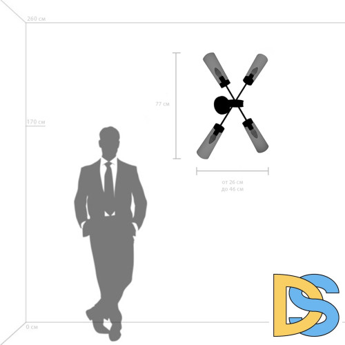 Бра Lightstar Crotone 690643