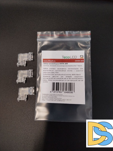 Набор угловых прижимных коннекторов Fiberli 12830204