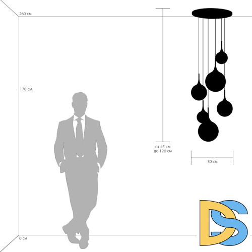 Подвесной светильник Lightstar Globo 813062