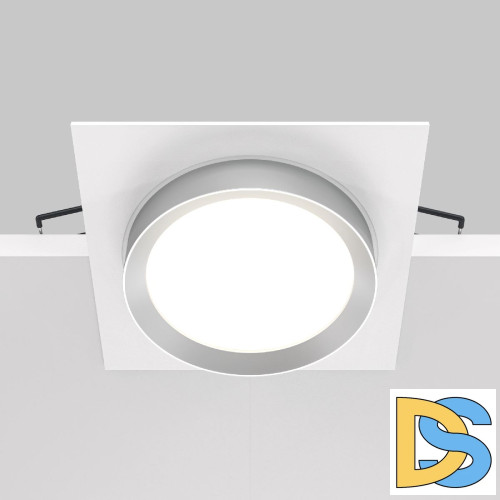 Встраиваемый светильник Maytoni Technical Hoop DL086-GX53-SQ-WS