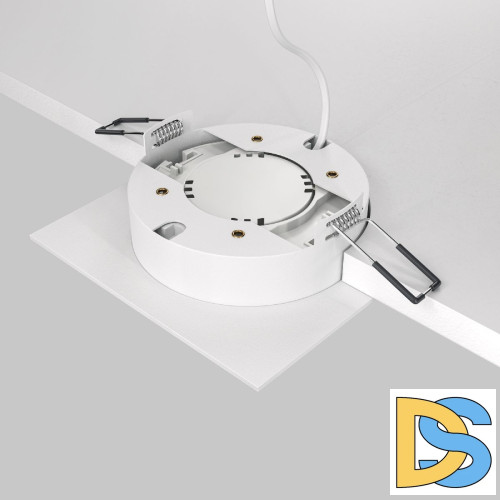 Встраиваемый светильник Maytoni Technical Hoop DL086-GX53-SQ-WS