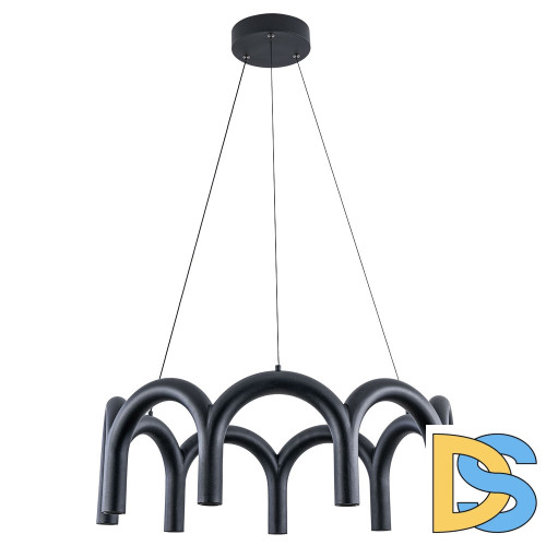 Подвесная люстра Arte Lamp Warhol A3258LM-45BK