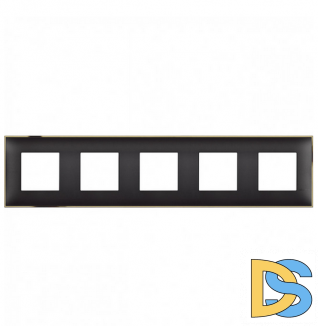 Рамка 5-я Черный/Золото Btichino Classia