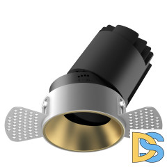 Встраиваемый светильник Fiberli 302T75 (круглая рамка) 12130202