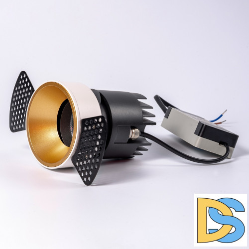 Встраиваемый светильник Fiberli 302T75 (круглая рамка) 12130202