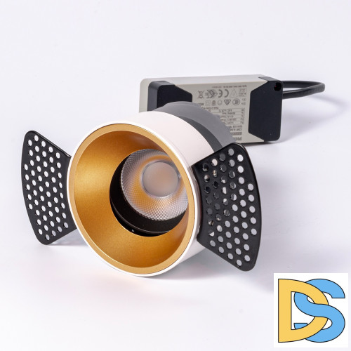 Встраиваемый светильник Fiberli 302T75 (круглая рамка) 12130202