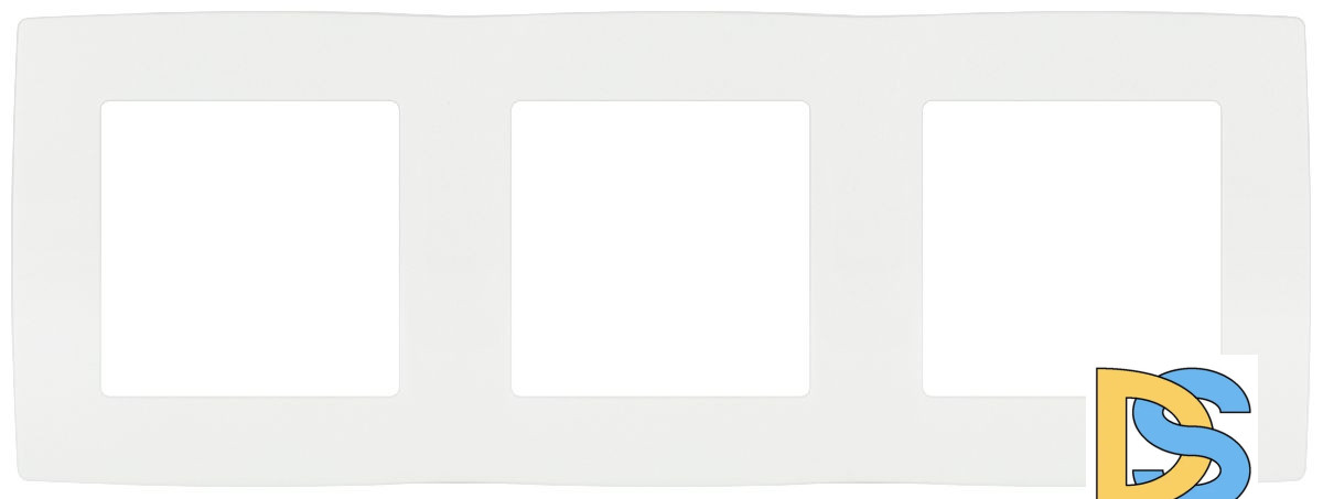 Рамка трехместная Эра 12-5003-01М Б0065738