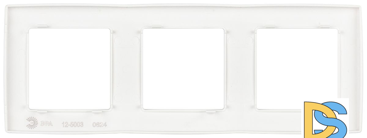 Рамка трехместная Эра 12-5003-01М Б0065738