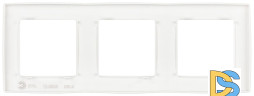 Рамка трехместная Эра 12-5003-01М Б0065738