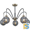 Люстра на штанге Illumico IL0433-5PSQ-79 BK AB